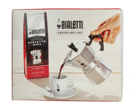 Bialetti Zestaw Moka Express 3tz + kawa Perfetto Moka Classico - 1062030 - zdjęcie 4